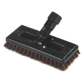 36531027 Carlisle Swivel Scrub Floor Brush Head Only, 8"L X 3-1/2" W, Plastic Black=-CFS Brands