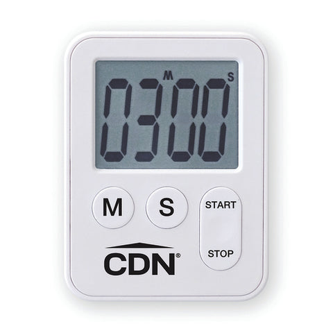 TM28-W CDN 2-1/10"W x 3/8"D x 2-3/4"H Mini Timer