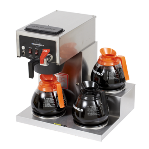 Bloomfield 8572D3F Koffee King 3-Warmer Automatic Decanter Coffee Brewer - 120V