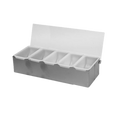 SLCN005 Thunder Group 5-Compartment Condiment Dispenser-Thunder Group