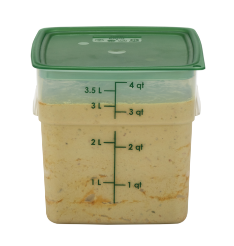 6SFSPROPP190 Cambro FreshPro Food Container, 6 Qt., Translucent