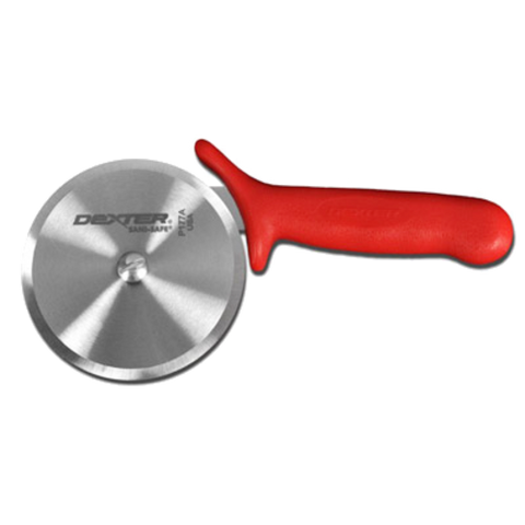 P177AR-PCP Dexter Russell 4" pizza cutter, red handle