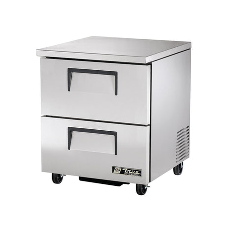 True Manufacturing TUC-27F-D-2-HC 27.63" Undercounter Freezer with 2 Drawers and Hydrocarbon Refrigerant