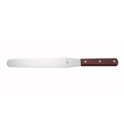 Winco TNS-9 Bakery Spatula with Wooden Handle, 10 x 1-3/8 Inch Stainless Steel Blade