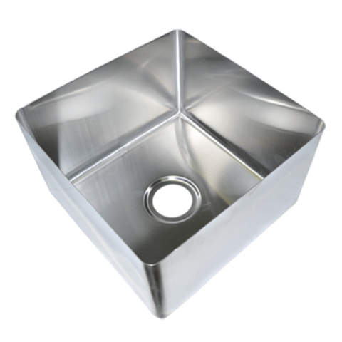 John Boos CUTCSB30 Weld-In Undermount Sink Bowl, 1-Compartment, Stainless Steel