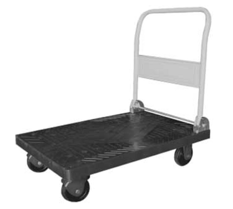 GSW C-D2435 Fold-Down Platform Truck, 600 lb. Capacity