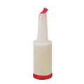 8032R Tablecraft 32 Oz. Pour Master Complete Unit w/ Red Cap-Tablecraft Products