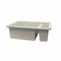 1547G Tablecraft 22" x 16" x 7" Gray Bus Box-Tablecraft Products