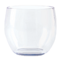 00087-PC-CL GET 8oz Stemless Wine Glass -Each-GET ENTERPRISES