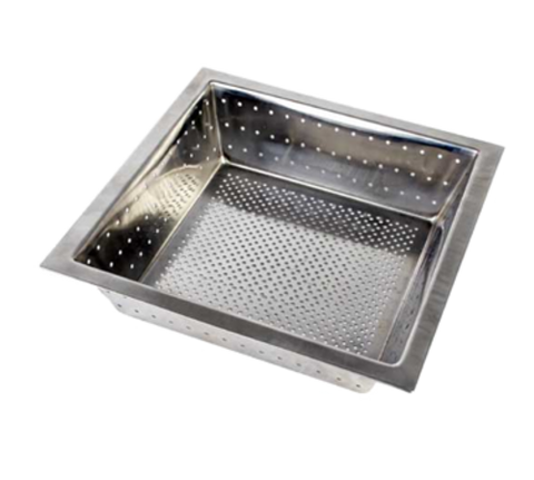 SLFDS310 Thunder Group 10" x 10" x 3" Stainless Steel Floor Drain Strainer