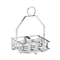 606R Tablecraft Chrome Plated Salt & Pepper Shaker/Sugar Packet Rack-Tablecraft Products