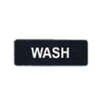 SGN-318 Winco 3" x 9" "Wash" Sign-WINCO