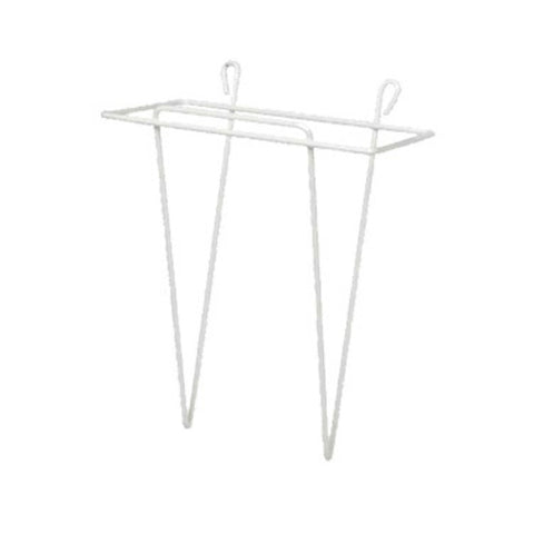 Winco WHW-7 Wall-Mounted Ice Scoop Holder, 7 x 8, Plastic Coated Wire