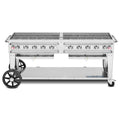 CV-RCB-72RDP-SI-BULK Crown Verity 72" Pro Series Grill Includes Roll Domes, Bun Racks, NGH05 Hose, Under Shelf, LP-CROWN VERITY INC.