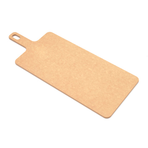 Epicurean 429-197501 Natural Richlite Wood Fiber Cutting and Serving Board with 4" Handle, 19" x 7-1/2"