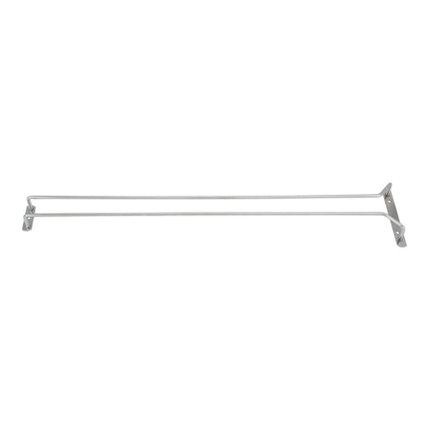 GHC-24 Winco 24" Chrome Plated Wire Glass Hanger-WINCO