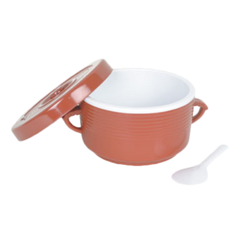 Thunder Group T-111 Insulated Rice Container with Lid and Handles, 64 oz / 8-Cup
