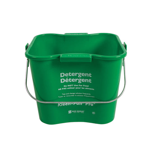 CFS Brands KPP97GN Kleen-Pail Pro 3 Quart Green Detergent Pail