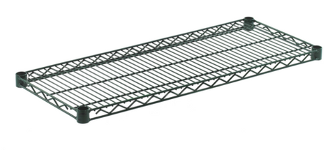 WS1436EG Enhanced Wire Shelf 14"W x 36"L Epoxy Coated