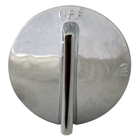 221464 AllPoints Foodservice Parts & Supplies Valve Knob, Round, Chrome-Ea-ALLPOINTS FOOD SERVICE PARTS & SUPPLIES