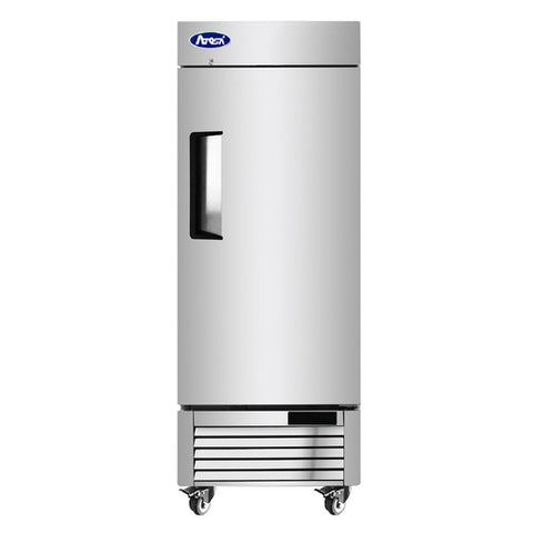 Atosa USA MBF8519GR 24" One Section Reach-In Refrigerator w/ Solid Door, Bottom Mounted, Stainless Steel, 8.3 cu. ft.-Atosa Catering Equipment