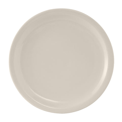 TNR-009 Tuxton Nevada 9-1/2" Eggshell Narrow Rim China Plate