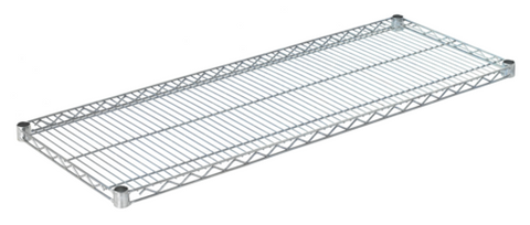 WS1848C Wire Shelf 18"W x 48"L Chrome