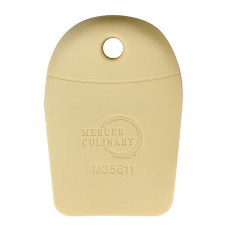 M35611 Mercer Plain Edge, Silicone Plating Wedge - Each-Mercer Culinary