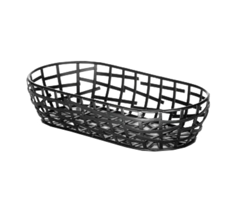 Tablecraft Products BC1709 Complexity Collection Oblong Metal Serving Basket, 9 x 4-3/8 x 2 in