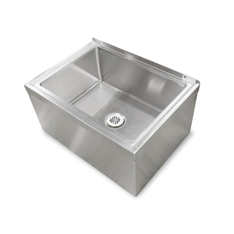 PBMS2424-12-X John Boos 28" x 27" Mop Sink Mounted