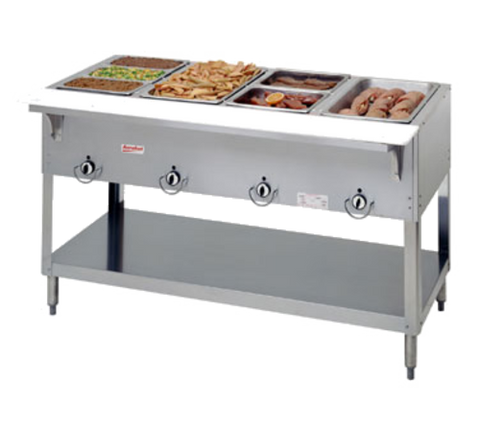 Duke Manufacturing E304SW Aerohot Electric Hot Food Station with (4) Sealed Wells