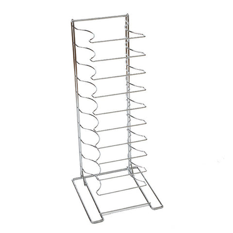 American Metalcraft 19030 Standard Size Chrome-Plated Steel Pizza Rack with 11 Shelves