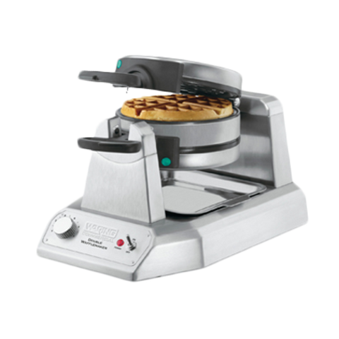 Double side-by-side, Commercial Belgian Waffle Maker EA