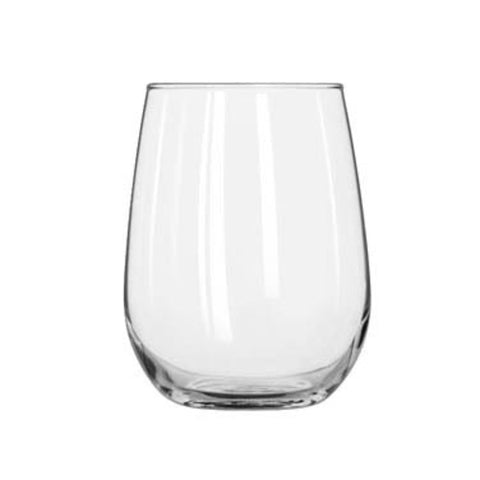 Libbey Glass 221 - 17 oz. Stemless White Wine Glass