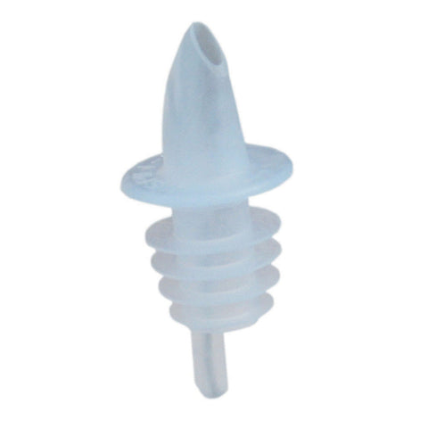 350-00 Spill Stop Semi-Clear Plastic Liquor Pourer