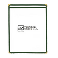 PLMENU-1GR Thunder Group 8-1/2" x 11" Green 1 Pocket Menu Cover-Thunder Group