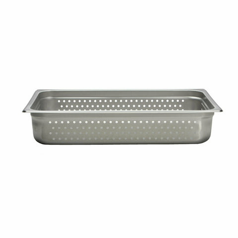 Libertyware 9004P Full Size 4" Perforated Anti-Jam Stainless Steel Steam Table Pan