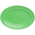 CTH-116 Tuxton Concentrix 11-1/2" x 8-3/8" Cilantro Oval Platter-Tuxton China