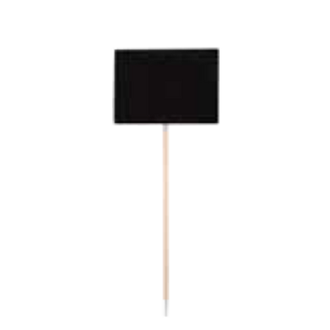 BAMDCB35 TableCraft Products Bamboo Pick With Chalkboard, 3-1/2 in; (100 per pack)-Tablecraft Products