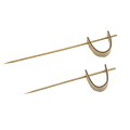 BAMPS45 Tablecraft 4-1/2" Bamboo Sword Pick-Tablecraft Products