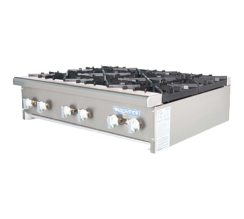TAHP-36-6 Turbo Air 36" Countertop Hotplate-Turbo Air