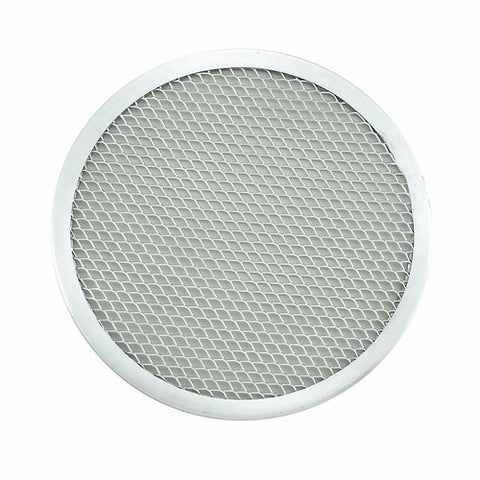 Winco APZS-10 10" Seamless Aluminum Pizza Screen