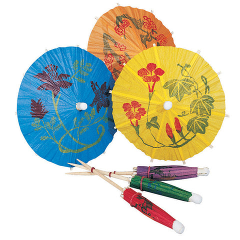 Spill-Stop 402-00 Fancy Parasol Cocktail Picks