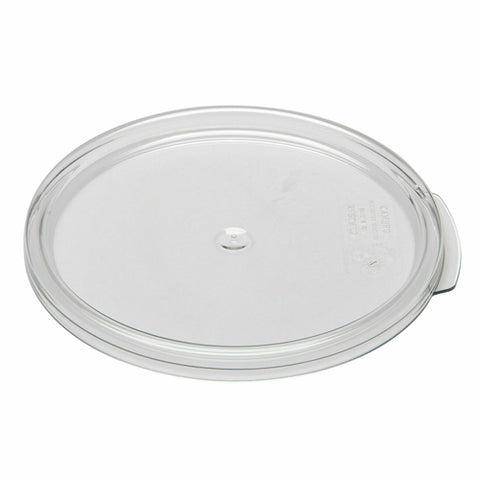 Cambro RFSCWC2135 Clear Round Polycarbonate Lid for 2 & 4 Qt. Camwear Food Storage Containers