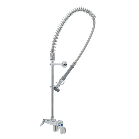 B-2261-B T&S Brass Base Faucet With Adjustable Inlet Arms From 2-1/4" To 8-1/4" Centers - Each