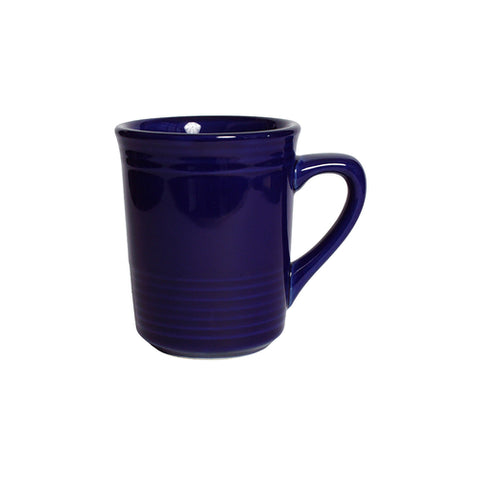 Tuxton China CCM-085 Concentrix 8 oz. Cobalt China Gala Mug