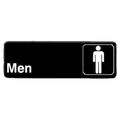 PLIS9313BK Thunder Group 9" x 3" Men Information Sign-Thunder Group