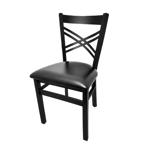 SL2130 Oak Street, Dining Chair, Cross Back - EA-OAK STREET MANUFACTURING