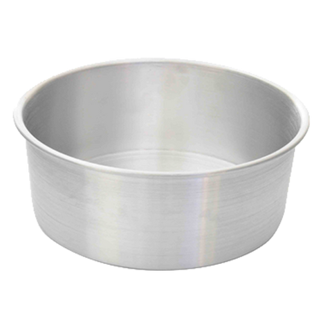Thunder Group ALCP0903 Round Aluminum Layer Cake Pan, 9" Dia. x 3"H