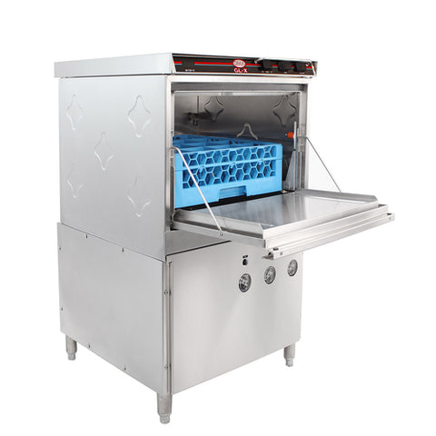 CMA Dishmachines GL-X Undercounter Low-Temp Glasswasher, 30 Racks/Hour, 115V